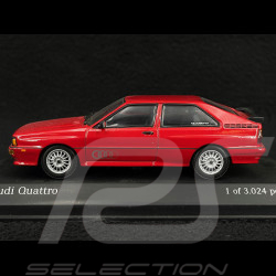 Audi Quattro 1981 Red 1/43 Minichamps 430019420