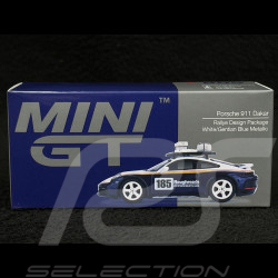 Porsche 911 Dakar Type 922 2023 Roughroads Gentian Blue / White 1/64 Mini GT MGT00805-L