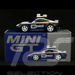 Porsche 911 Dakar Type 922 2023 Roughroads Gentian Blue / White 1/64 Mini GT MGT00805-L