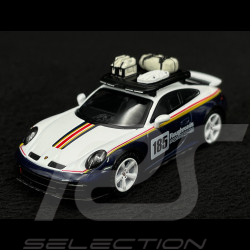 Porsche 911 Dakar Type 922 2023 Roughroads Bleu Gentiane / Blanc 1/64 Mini GT MGT00805-L