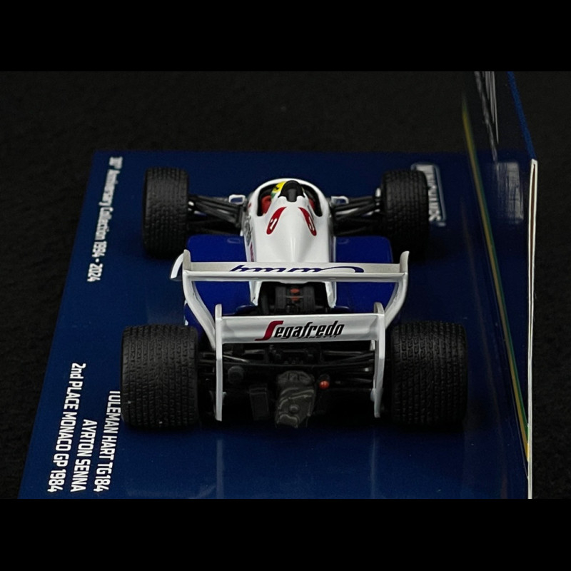Miniature Minichamps 1:18 Toleman TG184 Ayrton Senna Monaco 1984 - Édition Limitée