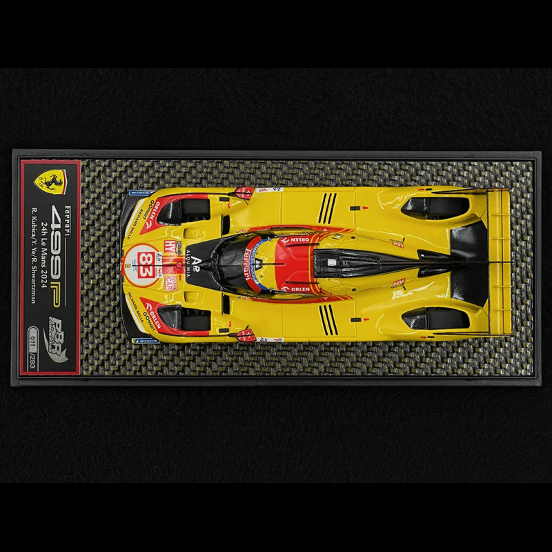 Ferrari 499P n° 83 24h Le Mans 2024 1/43 BBR Models BBRC304C