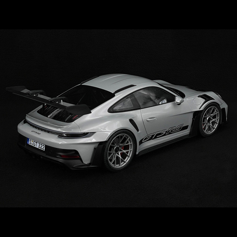 Porsche 911 GT3 RS Type 992 2022 GT Silver 1/12 Norev 127531
