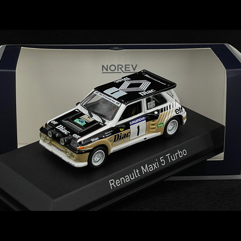 Renault 5 Maxi Turbo, Rallye du Var 1986, A.Chariot, no.1