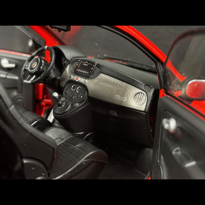 VOITURE SOLIDO FIAT F595 ABARTH ROSSO MARANELLO 2022 1:18 NEUF BOITE S1811305