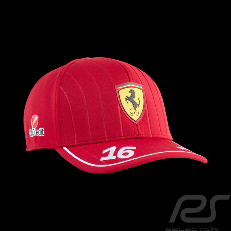 Ferrari Cap n° 16 F1 Team Charles Leclerc Puma Rot 701233009-001 - kinder