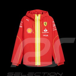 Veste Ferrari F1 Team Leclerc / Hamilton Puma Imperméable Rouge 701230152-001 - homme