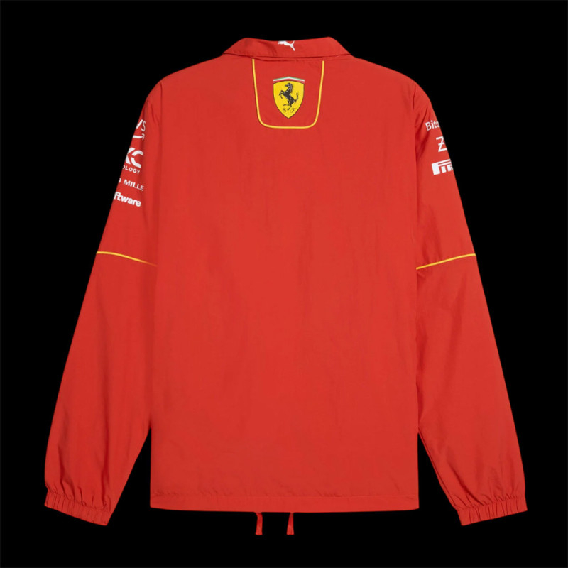 Ferrari Jacke F1 Team Leclerc / Hamilton Puma Windjacke Rot 701227996 ...