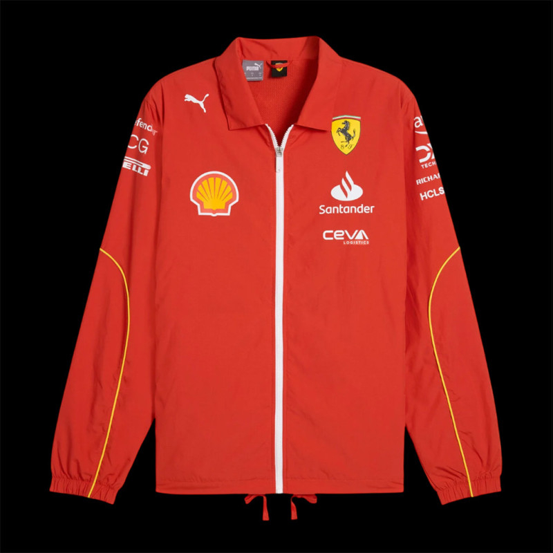 Ferrari Jacke F1 Team Leclerc / Hamilton Puma Windjacke Rot 701227996 ...