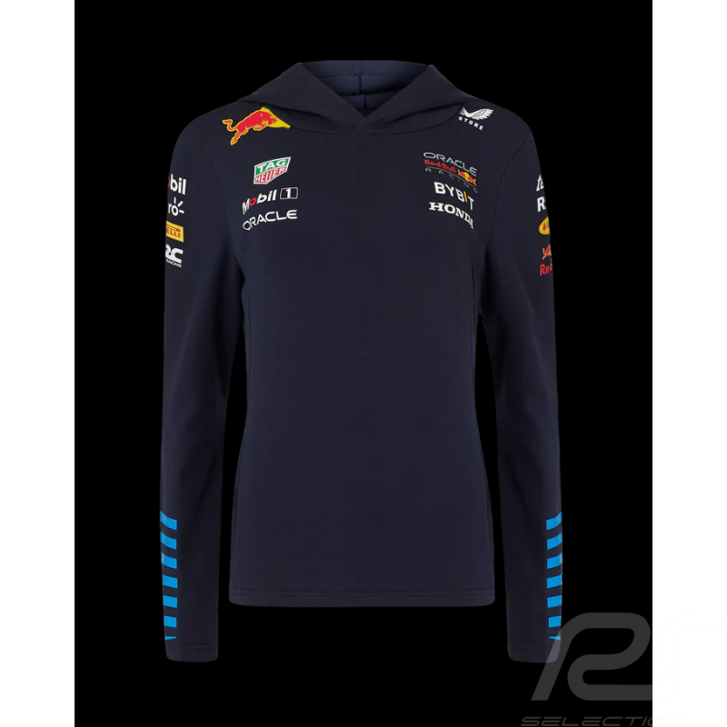 Red Bull Sweatshirt F1 Team Verstappen Marineblau TF5291-190 - damen