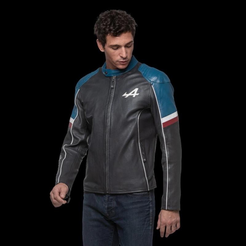 HOT Mens Jackets Alpine Leather Motorcycle Jacket Alpine