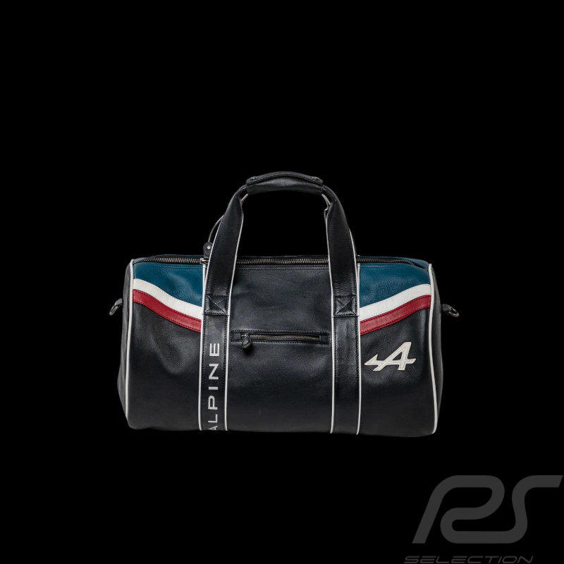 Sac de sport Cuir Alpine A424 Bleu Marine 27682-1000