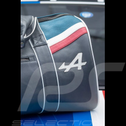 Sport Bag Leather Alpine A424 Navy Blue 27682-1000