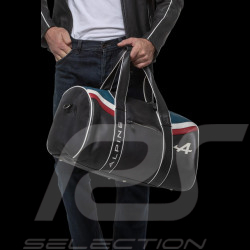 Sport Bag Leather Alpine A424 Navy Blue 27682-1000