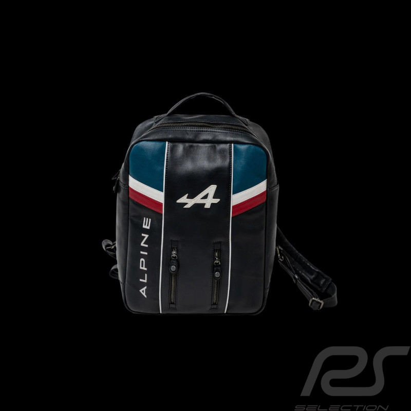 Sac à dos Alpine Cuir Bleu Marine 27683-1000