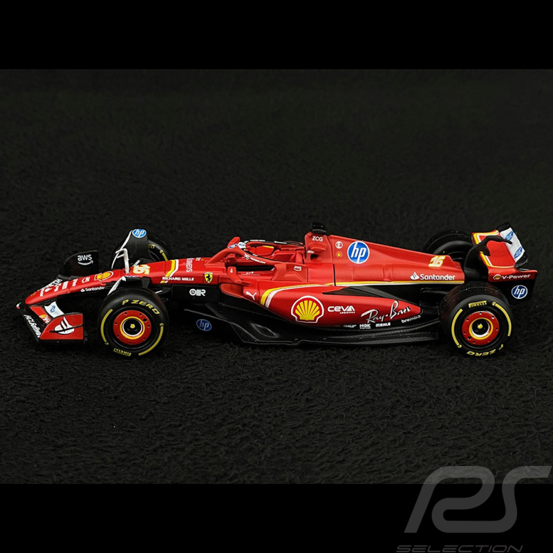 Charles Leclerc Ferrari SF24 n° 16 Season 2024 F1 1/43 Bburago 36844L