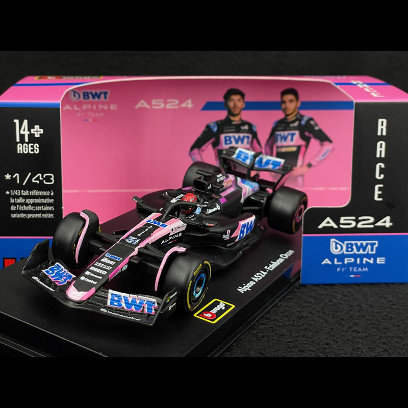 Miniature Alpine F1 A524 #31 Esteban Ocon 2024 - 1:43 Minichamps Neuve