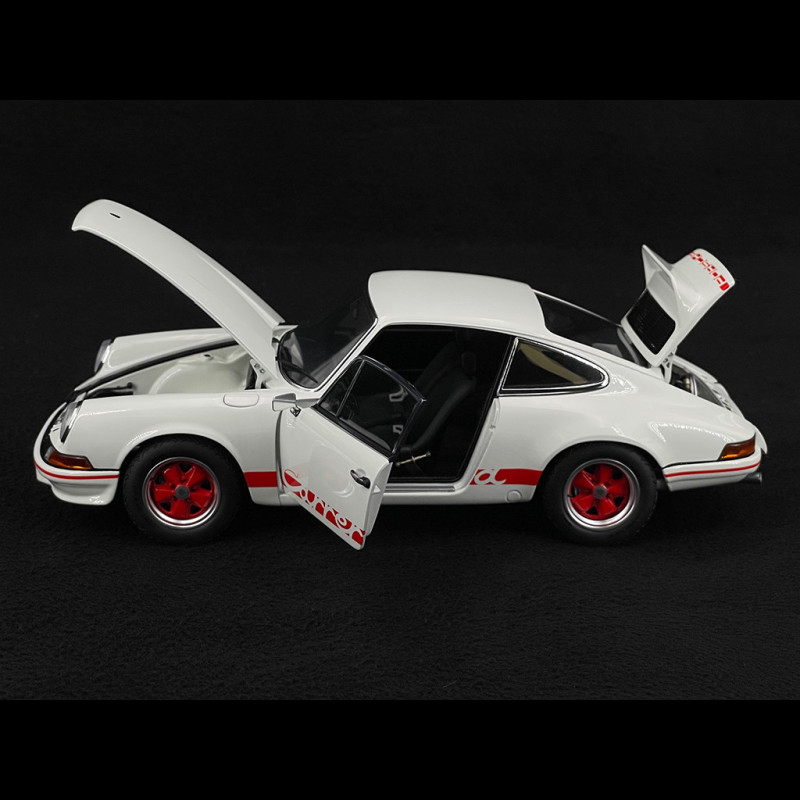 Porsche 911 Carrera RS 2.7 1973 Norev 1/12 - Blanc Grand-Prix - Précommande