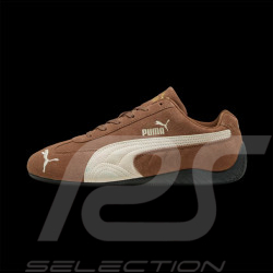 Chaussure Speedcat Puma Sport Sneaker Marron / Blanc 398846-31
