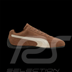 Chaussure Speedcat Puma Sport Sneaker Marron / Blanc 398846-31