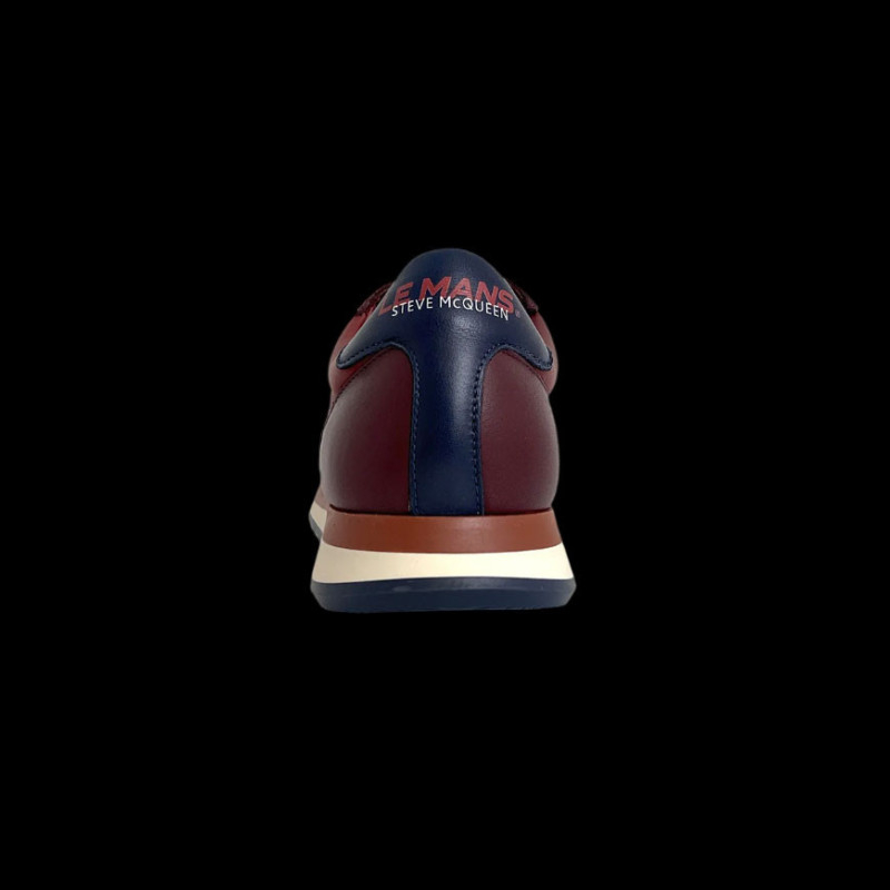 Chaussure Steve McQueen cuir Cool Rouge Foncé - Homme