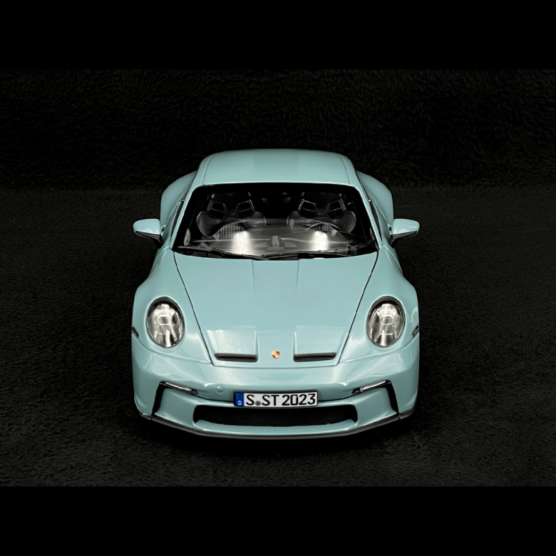 Porsche 911 S/T Type 992 2023 Meissen Blue 1/18 Norev 187470