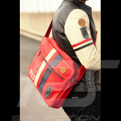 24h Le Mans Umhängetasche Racingrot Leder - Raoul 4 27269-0282