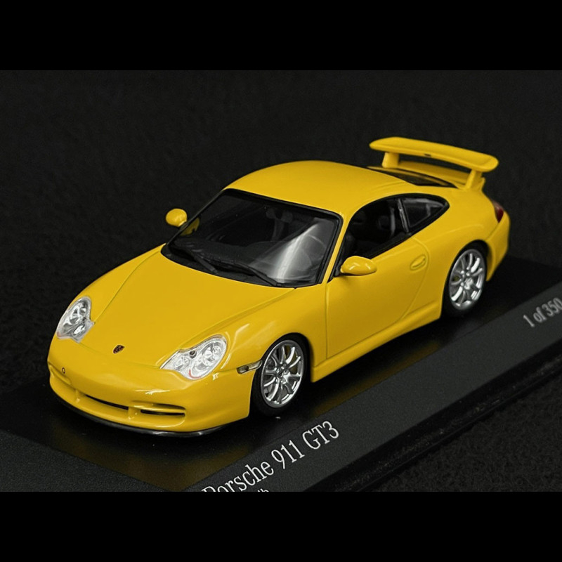 Porsche 911 GT3 Type 996 2003 Speed Yellow 1/43 Minichamps