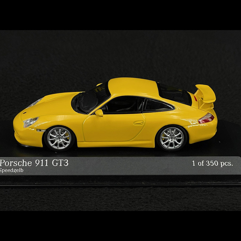 Porsche 911 GT3 Type 996 2003 Speed Yellow 1/43 Minichamps 400062028