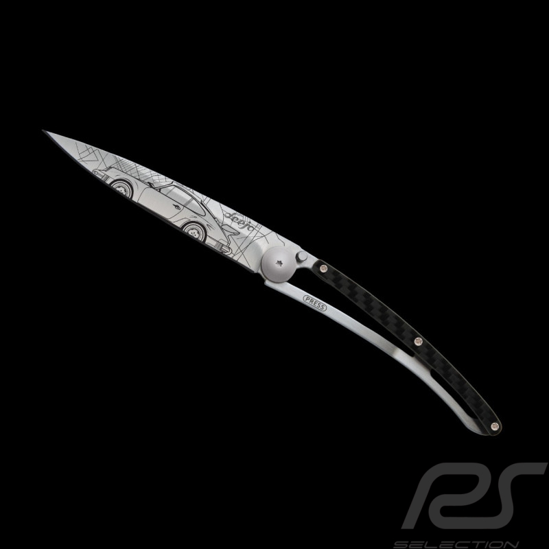 Deejo Young Timer Knife - Porsche 930 Turbo Inspired - RS Selection exclusive