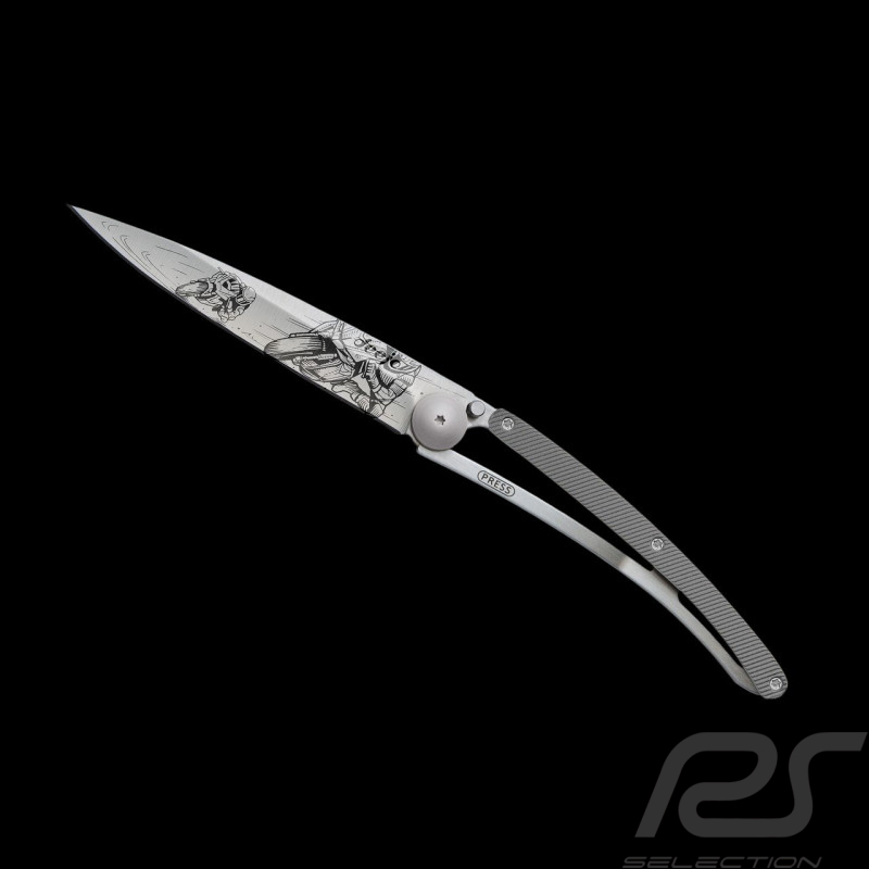 24h Le Mans Motorräder Racing Messer Deejo 37g Aluminium