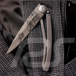 24h Le Mans Motorräder Racing Messer Deejo 37g Aluminium