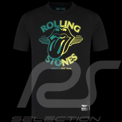Aston Martin F1 x Rolling Stones Herren T-Shirt Schwarz 701235917001