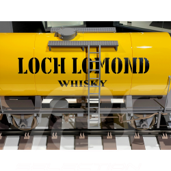 Wagon Tintin Loch Lomond - L'île Noire 77 cm 40030