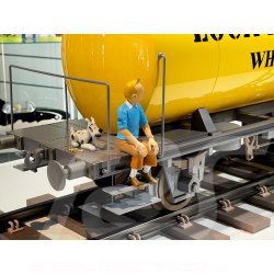 Wagon Tintin Loch Lomond - L'île Noire 77 cm 40030