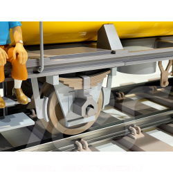 Wagon Tintin Loch Lomond - L'île Noire 77 cm 40030