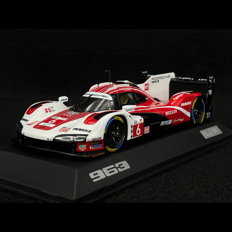 Miniature Spark Porsche 963 – 24h Du Mans 2024, échelle 1/18, Résine, 18S650