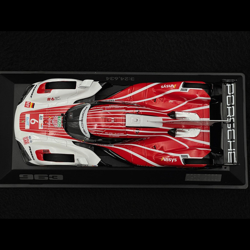 Porsche 963 n° 6 Hyperpole 4th 24h Le Mans 2024 1:43 Spark