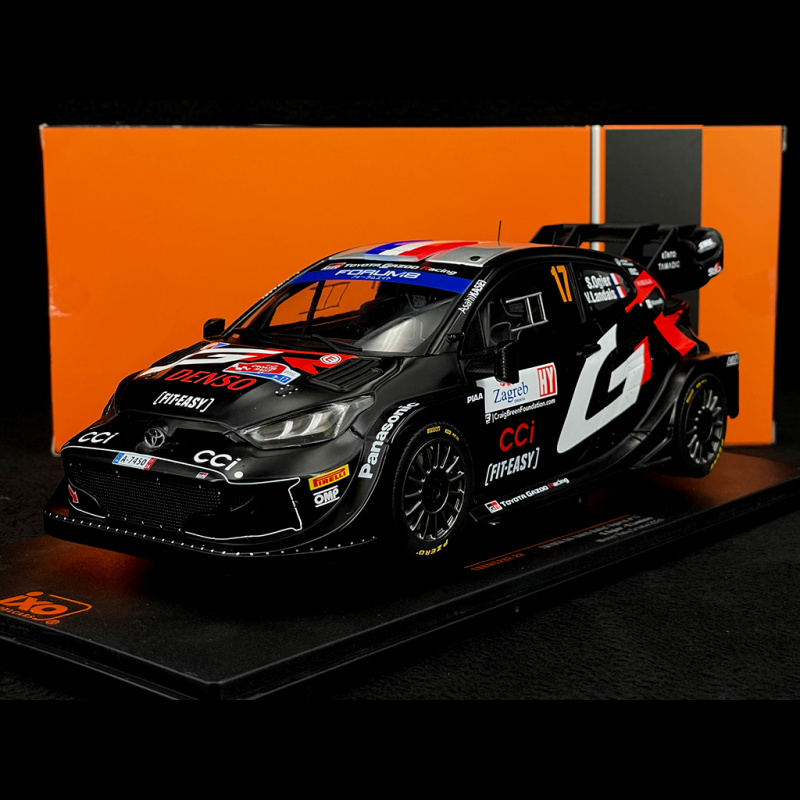 Sébastien Ogier Toyota GR Yaris Rally1 n° 17 Winner Rally Croatia