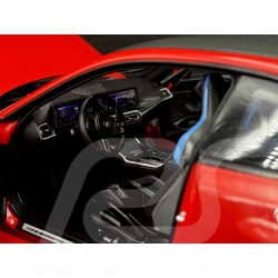 BMW M2 G87 2023 Rouge Métallisé 1/18 Minichamps 110023120