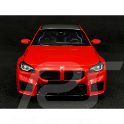 BMW M2 G87 2023 Rouge Métallisé 1/18 Minichamps 110023120