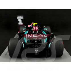 Lewis Hamilton Mercedes F1 W15 n° 44 Vainqueur GP Grande-Bretagne 2024 1/18 Spark 18S999