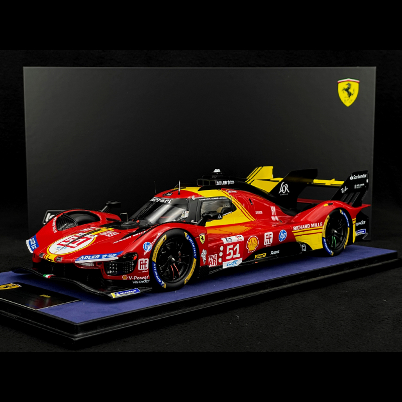 Ferrari 499P n° 51 3rd 24h Le Mans 2024 1:18 LookSmart LS18LM049