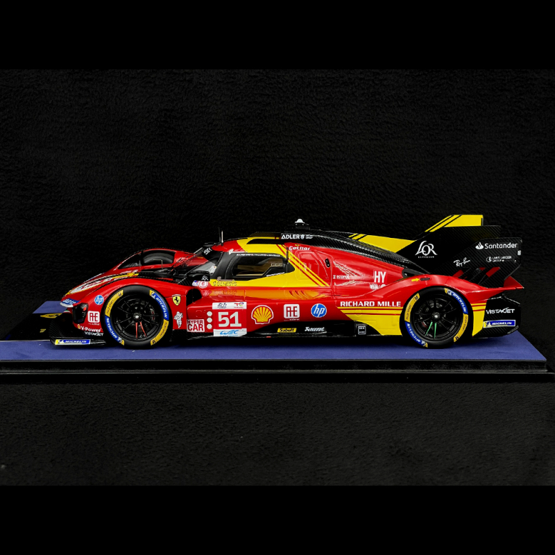 Ferrari 499P #51 Le Mans 2024 - Looksmart 1/18 - Pier Guidi Giovinazzi - Neuve Sous Blister