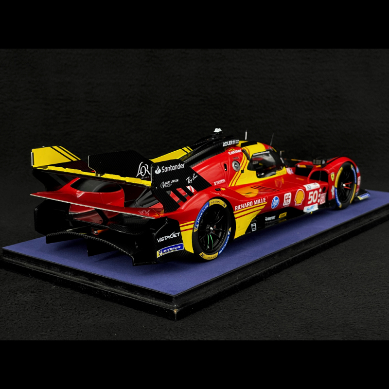 Ferrari 499P n°50 Vainqueur 24h Le Mans 2024 Fuoco Molina Nielsen 1/18 Bburago 16312