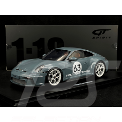 Porsche 911 S/T Type 992 2024 Shoreblue 1/18 GT Spirit GT491