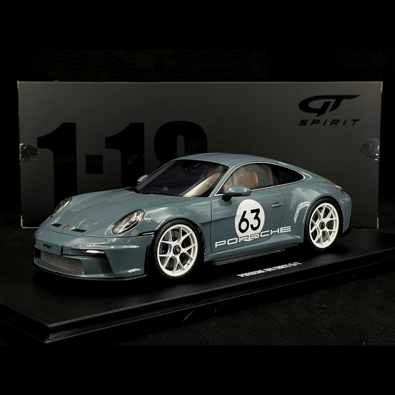 Porsche 911 (992) S/T Coupe HERITAGE PACKAGE 2024 #63 Blu 1 18 GT491 GT