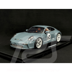 Porsche 911 S/T Type 992 2024 Shoreblue 1/18 GT Spirit GT491