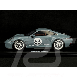Porsche 911 S/T Type 992 2024 Shoreblue 1/18 GT Spirit GT491