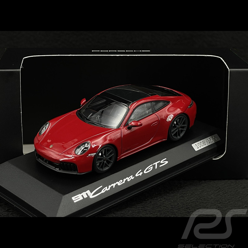 Porsche 911 Carrera 4 GTS Coupe Typ 992 Phase 2 2024 Karminrot 1/43 Minichamps WAP0200300SCPE